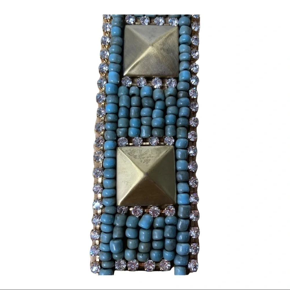 SKEMO Embellished Straw Bag - Picture 10 of 15